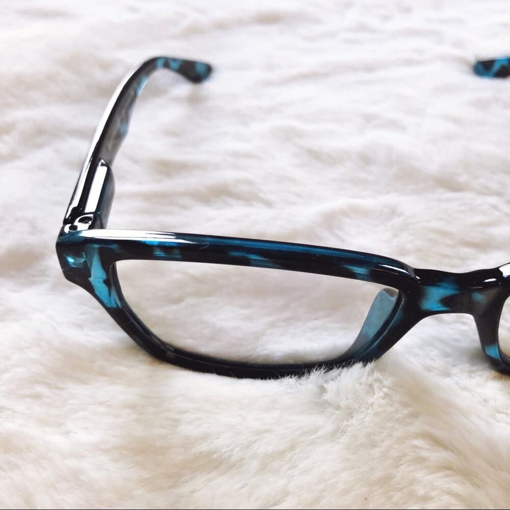 Alek Blue Pattern Reader Blue Light Glasses - Picture 8 of 11